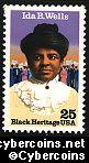 Scott 2442 mint 25c - Ida B. Wells