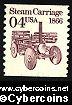 Scott 2451 mint 4c - Steam Carriage (1991)