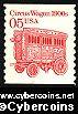 Scott 2452 mint 5c - Circus Wagon