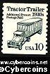 Scott 2457 mint 10c - Tractor Trailer (1991)