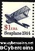 Scott 2468 mint $1.00 - Seaplane, coil