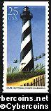 Scott 2471 mint 25c - Lighthouse - Cape Hatteras
