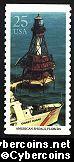 Scott 2473 mint 25c - Lighthouse - American Shoals
