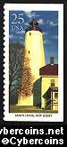 Scott 2474 mint 25c - Lighthouse - Sandy Hook