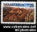 Scott 2512 mint 25c - Americas Issue (Grand Canyon)