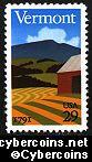 Scott 2533 mint 29c - Vermont Statehood