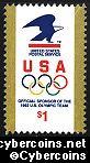 Scott 2539 mint $1 - USPS/Olympic Rings