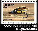 Scott 2546 mint 29c - Fish Flies - Jock Scott