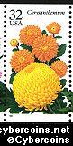 Scott 2994 mint 32c - Fall Garden Flowers - Chrysanthemum