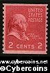 Scott 841 mint  2c - John Adams