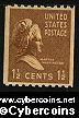 Scott 849 mint  1 1/2c - Martha Washington