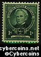 Scott 869 mint  1c - Horace Mann