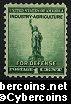 Scott 899 mint  1c - Industry & Agriculture