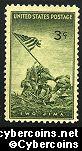 Scott 929 mint  3c - Iwo Jima