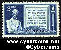 Scott 978 mint sheet 3c (50) - Gettysburg Address