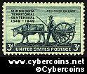Scott 981 mint  3c - Minnesota Territorial Centennial