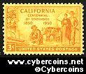 Scott 997 mint sheet 3c (50) - California Statehood Centennial