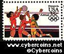 Scott C111 mint 35c - Summer Olympics - Volleyball