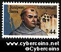 Scott C116 mint 44c - Junipero Serra