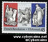 Scott C120 mint 45c - French Revolution