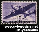 Scott C27 mint 10c - Transport Plane