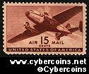 Scott C28 mint 15c - Transport Plane