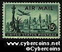 Scott C35 mint 15c - New York Skyline