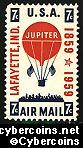 Scott C54 mint 7c - Balloon Jupiter
