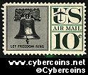 Scott C57 mint 10c - Liberty Bell (1960)