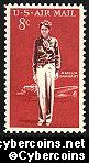 Scott C68 mint 8c - Amelia Earhart