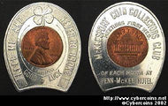Encased Cent - 1964 McKeesport Coin Club (1964