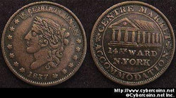 Hard Times - Centre Market 1837 New York