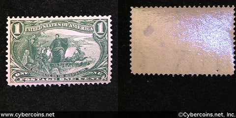 US #285 1 Cent Marquette - Mint - there