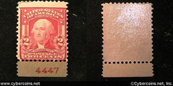US #301 2 Cent Washington - Mint - NH