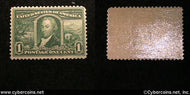 US #323 1 Cent Livingston - Mint - light/