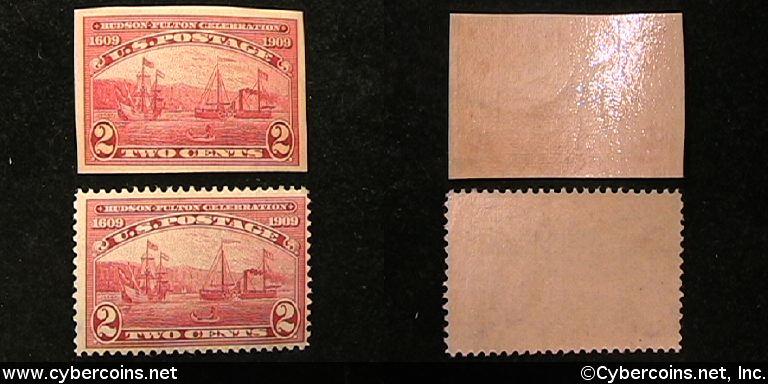 US #372 & 373 - Pair of the 2 Cent Hudson