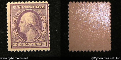 US #376 3 Cent Washington - Mint - NH -
