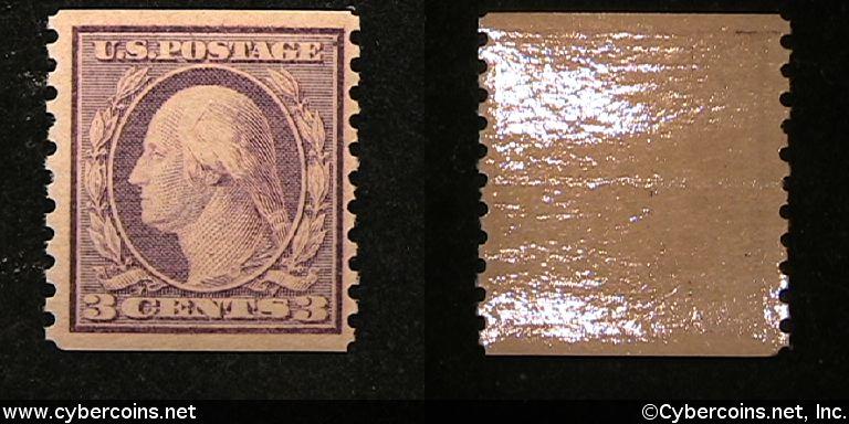 US #493 3 Cent Washington - Mint - NH