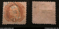 US #112 1 Cent Franklin - Used - nice details