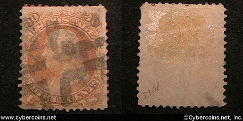 US #71 30 Cents Franklin - Used - medium