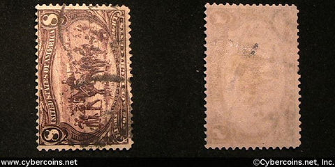 US #289 8 Cent Troops Guarding Wagon - Used