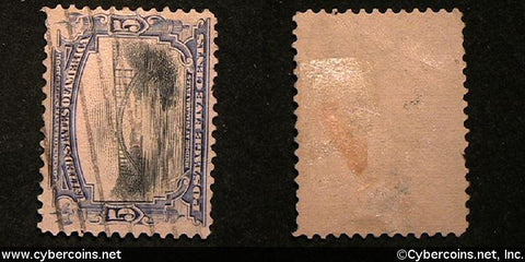 US #297 5 Cent Bridge at Niagara Falls - Used