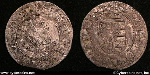 Austrian State, Trautson, 1618, 3 Kreuzer,