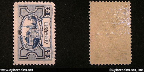 Liechtenstein #80 - 1.5 Frank - Mint - light