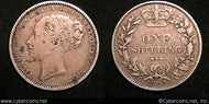 Great Britain, 1883, 1 shilling,  F18, KM734.4