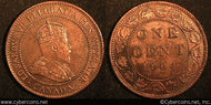 1904, Canada cent, KM8, XF/AU. Minor dirt