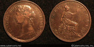 Great Britain, 1888,  1/2 Penny, XF, KM754