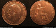 Great Britain, 1921, 1/2 Penny, AU, KM809