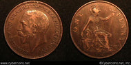 Great Britain, 1918, 1 Penny, XF, KM810