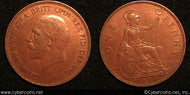 Great Britain, 1930, 1 penny, XF, KM838